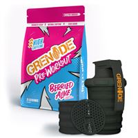 Grenade Pre-Workout 330 g berried alive + šejkr ZDARMA