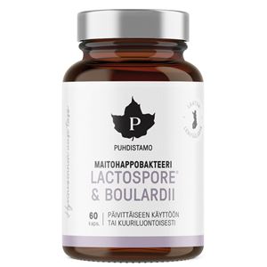 Lactic Acid Bacteria Boulardii 60 kapslí (Probiotika LactoSpore® a Lynside®)