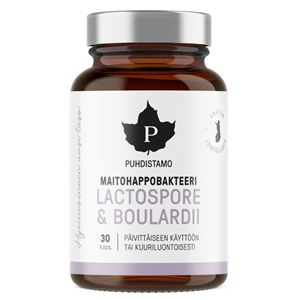 Lactic Acid Bacteria Boulardii 30 kapslí (Probiotika LactoSpore® a Lynside®)