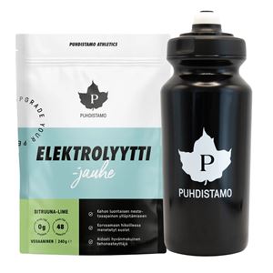 Electrolyte Powder 240g lemon lime + láhev 750ml zdarma