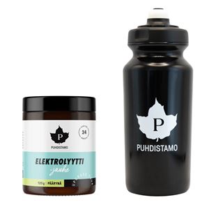 Electrolyte Powder 120g pear (Päärynä) + láhev 750ml zdarma