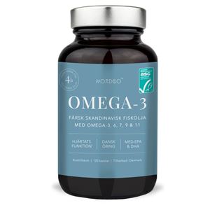 Nordbo Scandinavian Omega-3 Trout Oil 120 kapslí