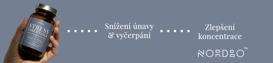 Stress Essentials 60 kapslí pro efektivní podporu při stresu a vyčerpání.