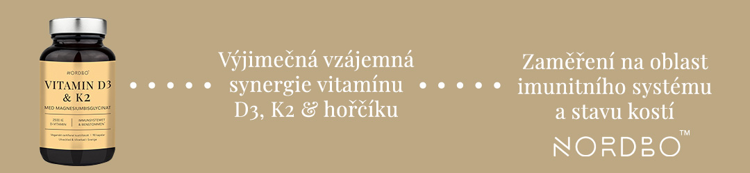 Vitamin D3 & K2 = Výjimečná vzájemná synergie vitamínu D3, K2 a hořčíku - Zaměření na oblast imunitního systému a stavu kostí